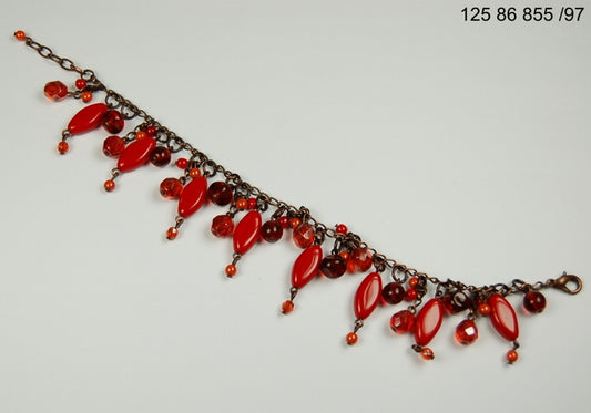 3 pcs Jewelry piece with Czech Glass Beads (OUTLET Vintage)