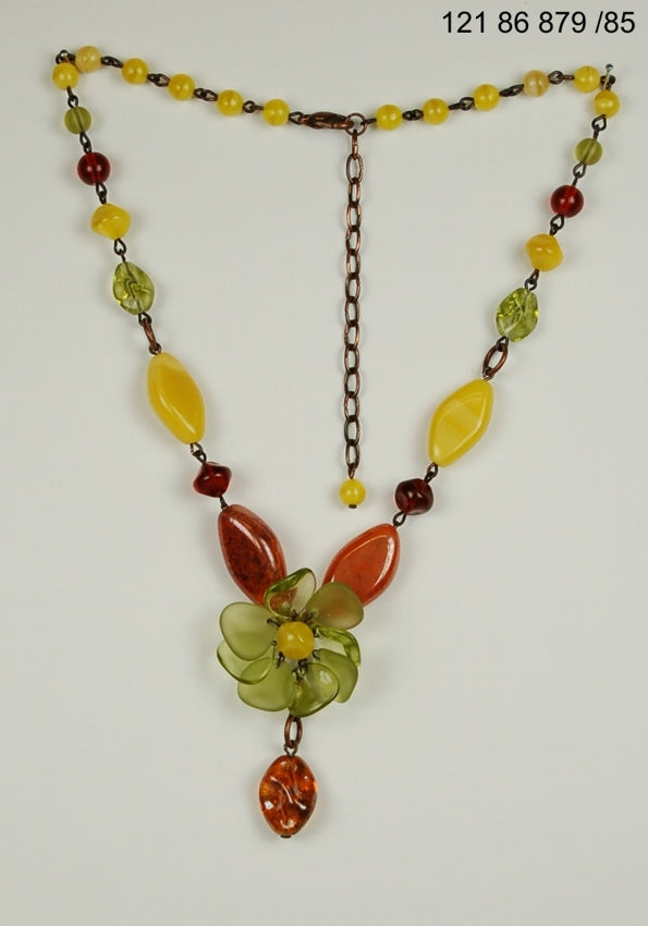 3 pcs Jewelry piece with Czech Glass Beads (OUTLET Vintage)