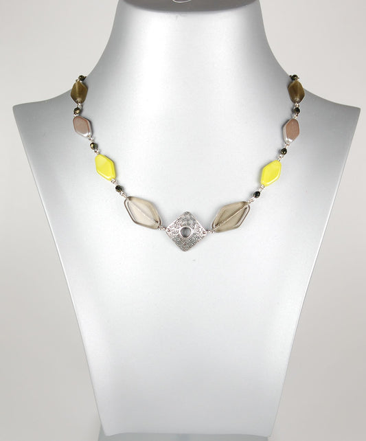 3 pcs Jewelry piece with Czech Glass Beads (OUTLET Vintage)