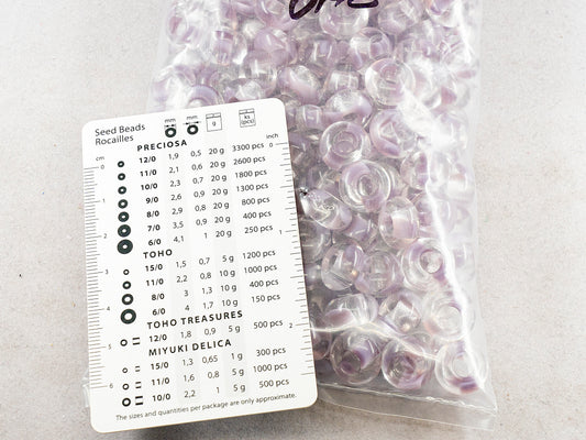 OUTLET 250g 圆形压制压珠 圆孔 大孔, - x - 毫米, 紫色水晶 (crystal purple), 玻璃, 捷克共和国