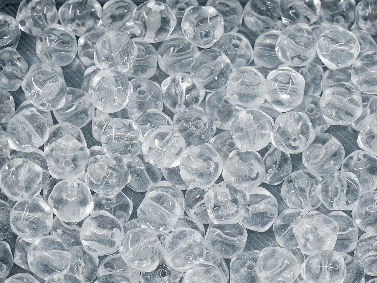 アウトレット プレスビーズ、mm、ガラス、チェコ共和国