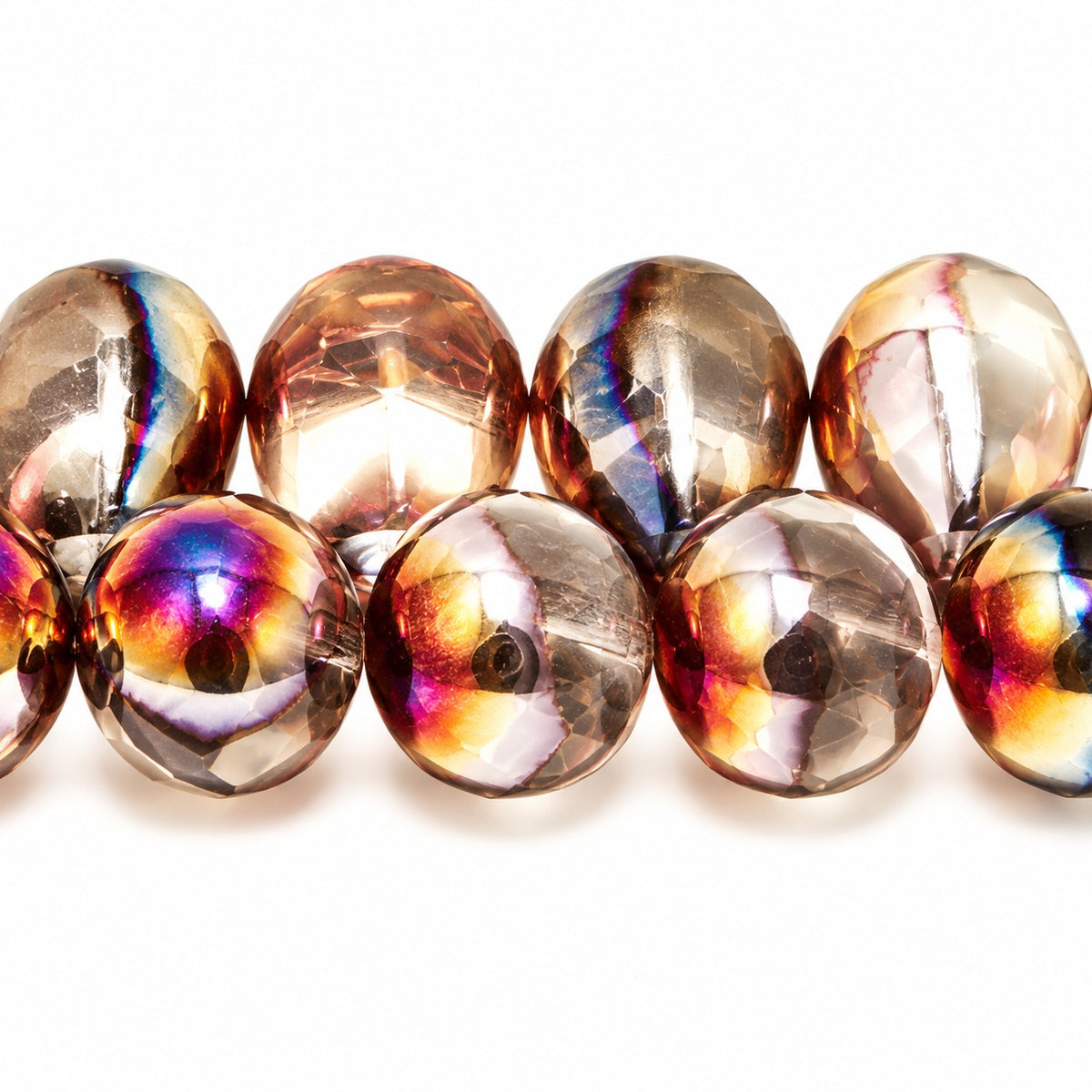 Drop Beads, Crystal Sliperit (00030-29501), Glass, Czech Republic