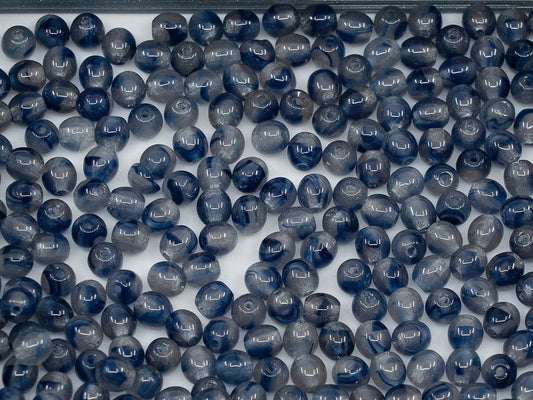 OUTLET Round Beads, 4 mm, Glass, Czech Republic