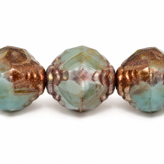 Wasp Special Cut Faceted Fire Polished Beads, X1022 Purple (x1022-15726), Glass, Czech Republic