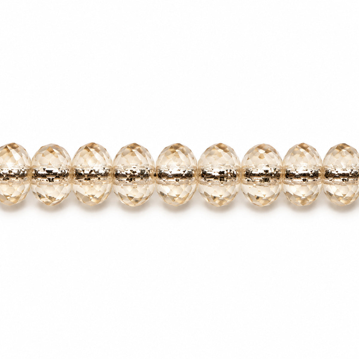 Special Cut Faceted Fire Polished Beads, Transparent Brown (10200), Glass, Czech Republic