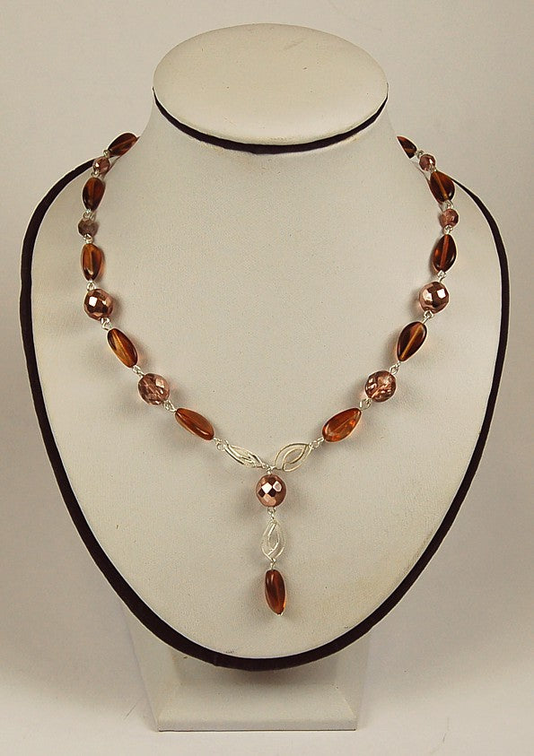 3 pcs Jewelry piece with Czech Glass Beads (OUTLET Vintage)