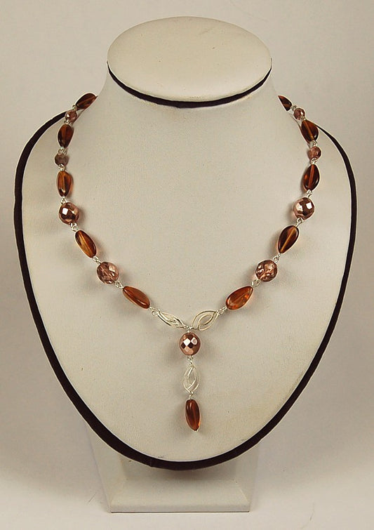 3 pcs Jewelry piece with Czech Glass Beads (OUTLET Vintage)