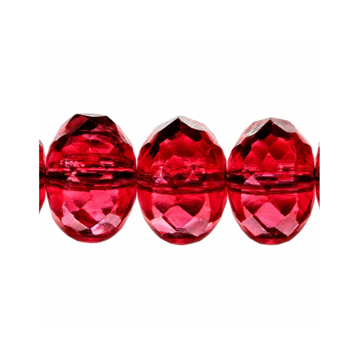 Special Cut Faceted Fire Polished Beads, Transparent Amethyst (20070), Glass, Czech Republic
