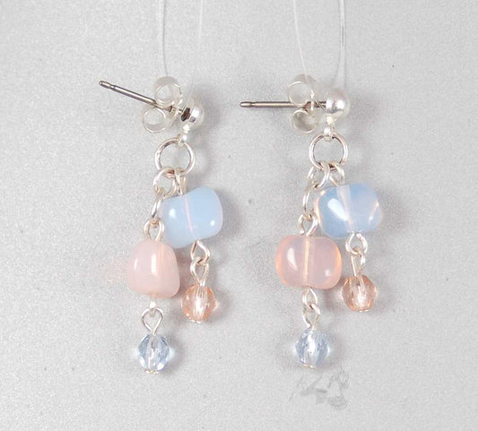 3 pcs Jewelry piece with Czech Glass Beads (OUTLET Vintage)