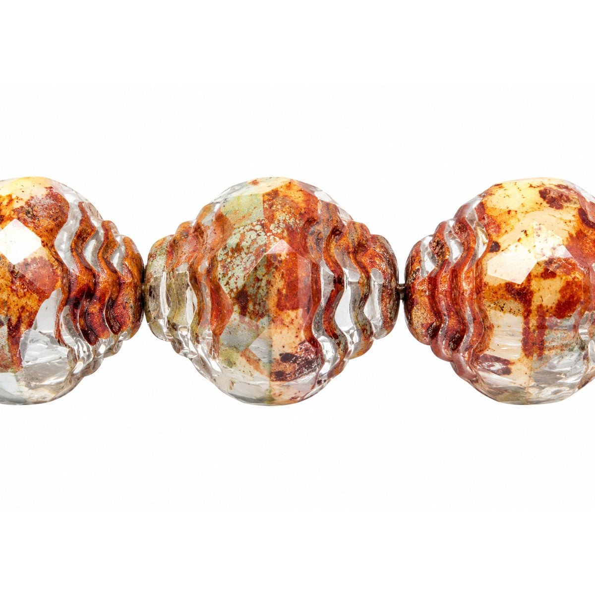 Special Cut Faceted Fire Polished Beads, X1382 Stain Strong (x1382-86805), Glass, Czech Republic