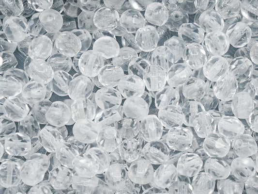 OUTLET Faceted Round Beads, 6 mm, Glass, Czech Republic LOW QUALITY