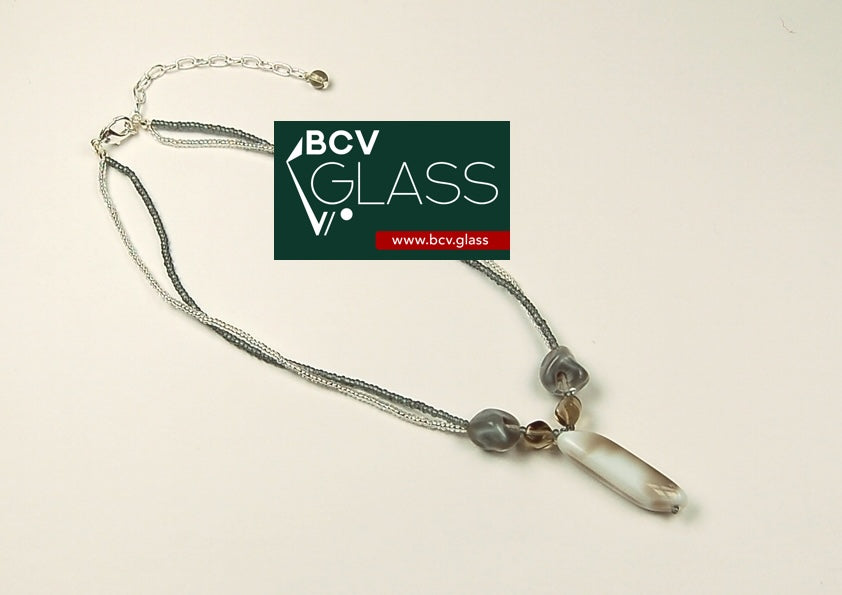 3 pcs Jewelry piece with Czech Glass Beads (OUTLET Vintage)