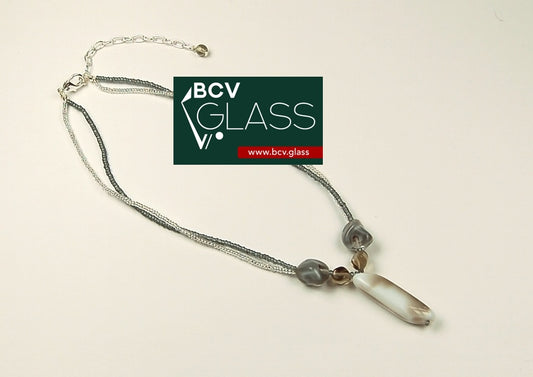 3 pcs Jewelry piece with Czech Glass Beads (OUTLET Vintage)