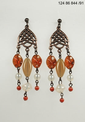 3 pcs Jewelry piece with Czech Glass Beads (OUTLET Vintage)