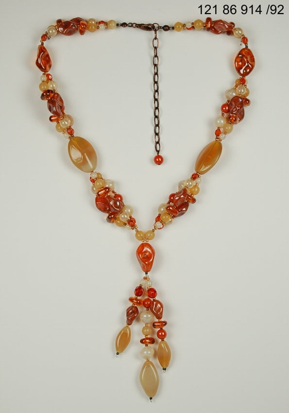 3 pcs Jewelry piece with Czech Glass Beads (OUTLET Vintage)