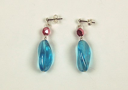 3 pcs Jewelry piece with Czech Glass Beads (OUTLET Vintage)