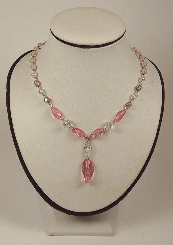 3 pcs Jewelry piece with Czech Glass Beads (OUTLET Vintage)