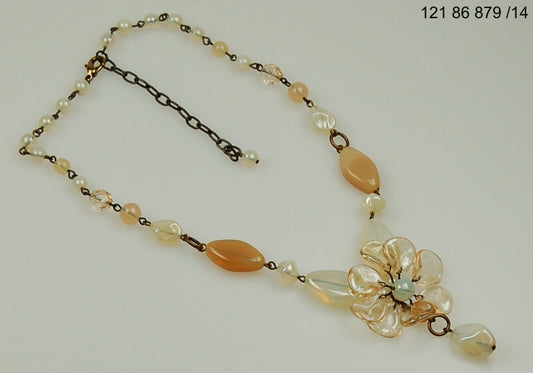 3 pcs Jewelry piece with Czech Glass Beads (OUTLET Vintage)
