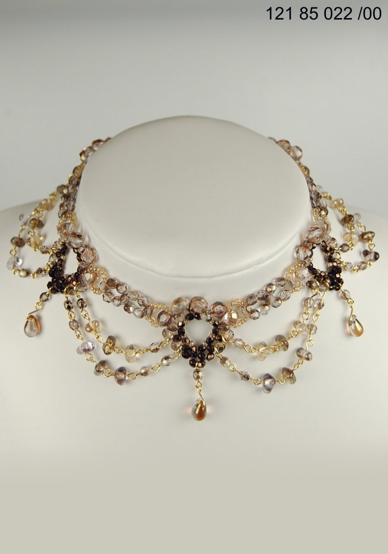 チェコガラスビーズのジュエリー3個セット（アウトレット ヴィンテージ）