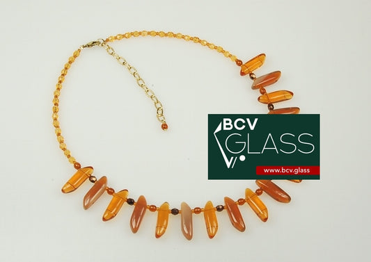 3 pcs Jewelry piece with Czech Glass Beads (OUTLET Vintage)