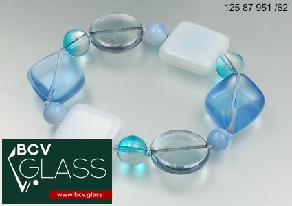 3 pcs Jewelry piece with Czech Glass Beads (OUTLET Vintage)