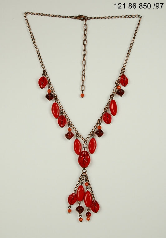 3 pcs Jewelry piece with Czech Glass Beads (OUTLET Vintage)