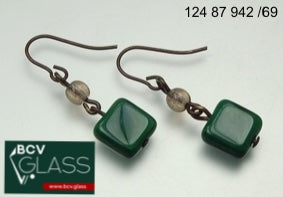 3 pcs Jewelry piece with Czech Glass Beads (OUTLET Vintage)