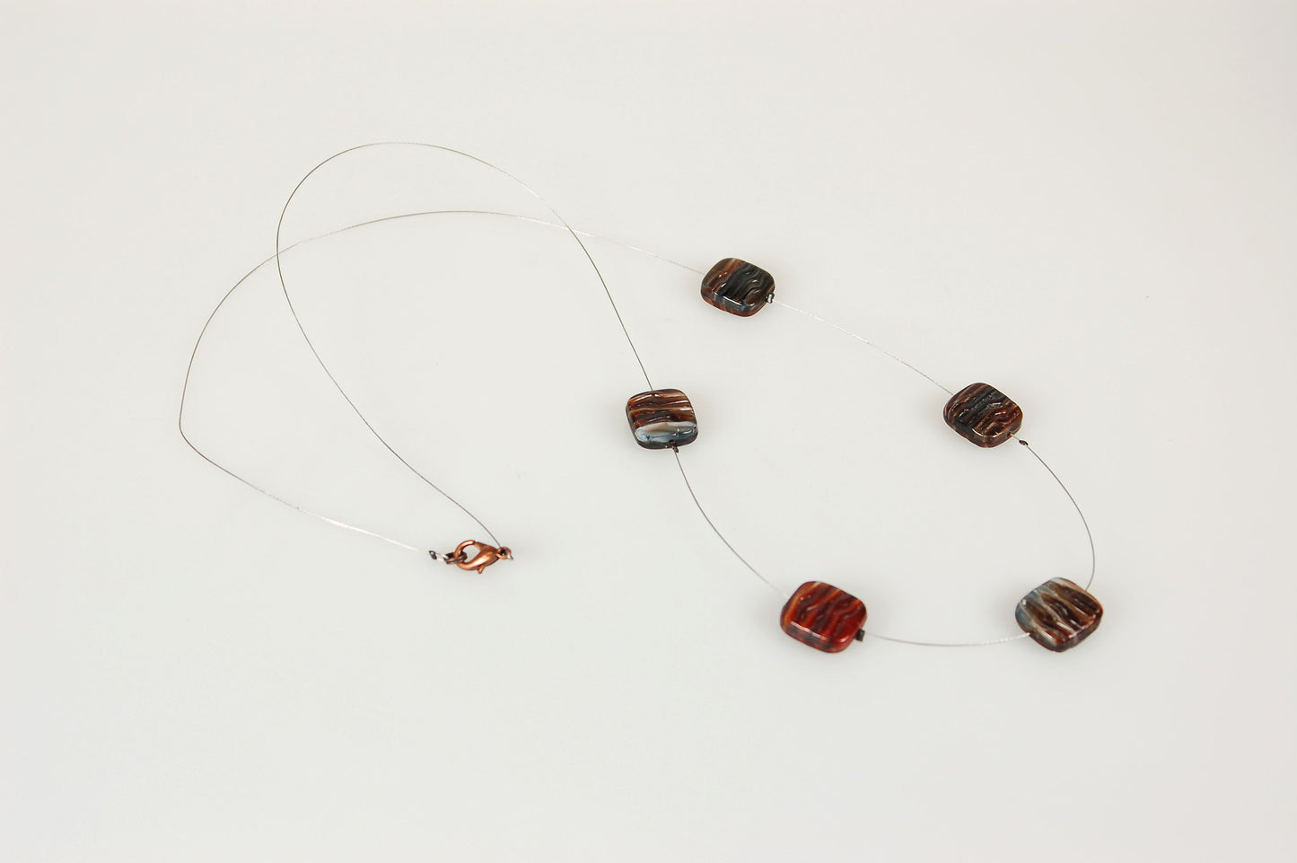 3 pcs Jewelry piece with Czech Glass Beads (OUTLET Vintage)