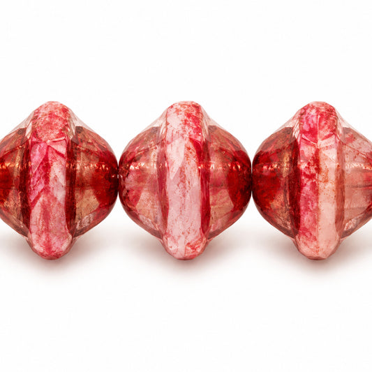 Faceted Special Cut Beads Ufo, X3128 Purple (x3128-15726), Glass, Czech Republic