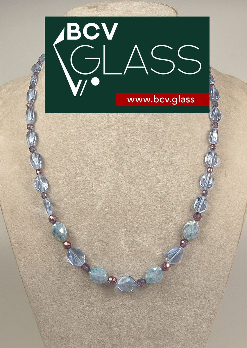 3 pcs Jewelry piece with Czech Glass Beads (OUTLET Vintage)