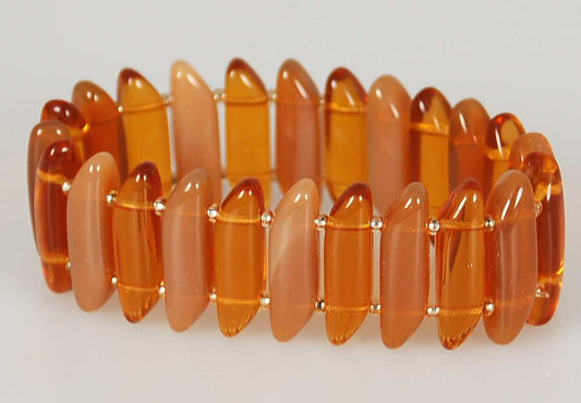 3 pcs Jewelry piece with Czech Glass Beads (OUTLET Vintage)