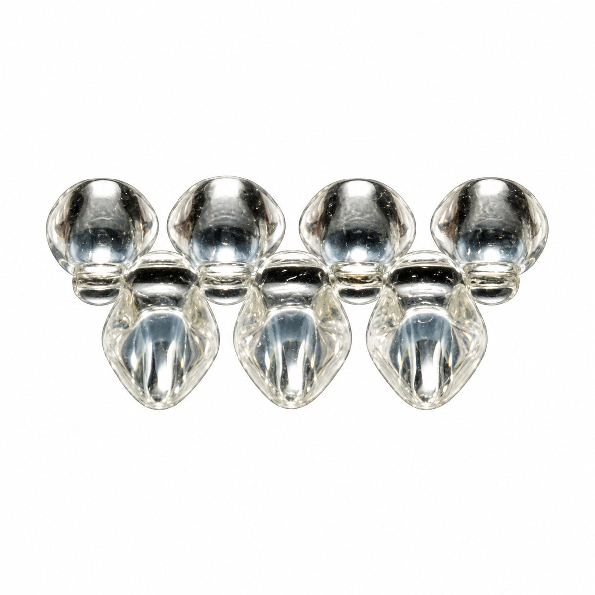 Special Dagger Beads, Crystal (00030), Glass, Czech Republic