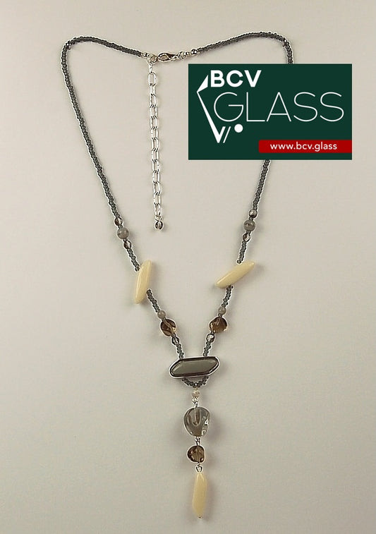 3 pcs Jewelry piece with Czech Glass Beads (OUTLET Vintage)