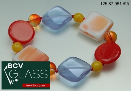 3 pcs Jewelry piece with Czech Glass Beads (OUTLET Vintage)