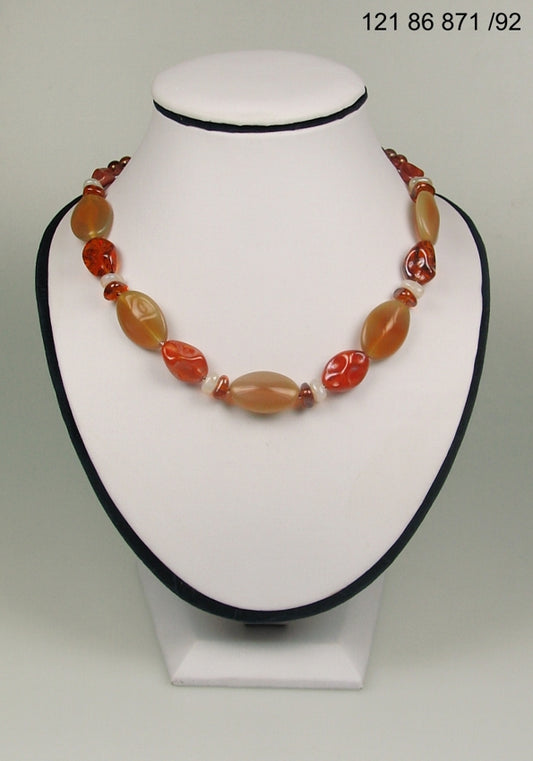 3 pcs Jewelry piece with Czech Glass Beads (OUTLET Vintage)