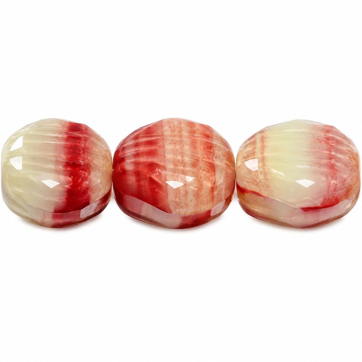 Small Shell Beads, X1788 (x1788), Glass, Czech Republic