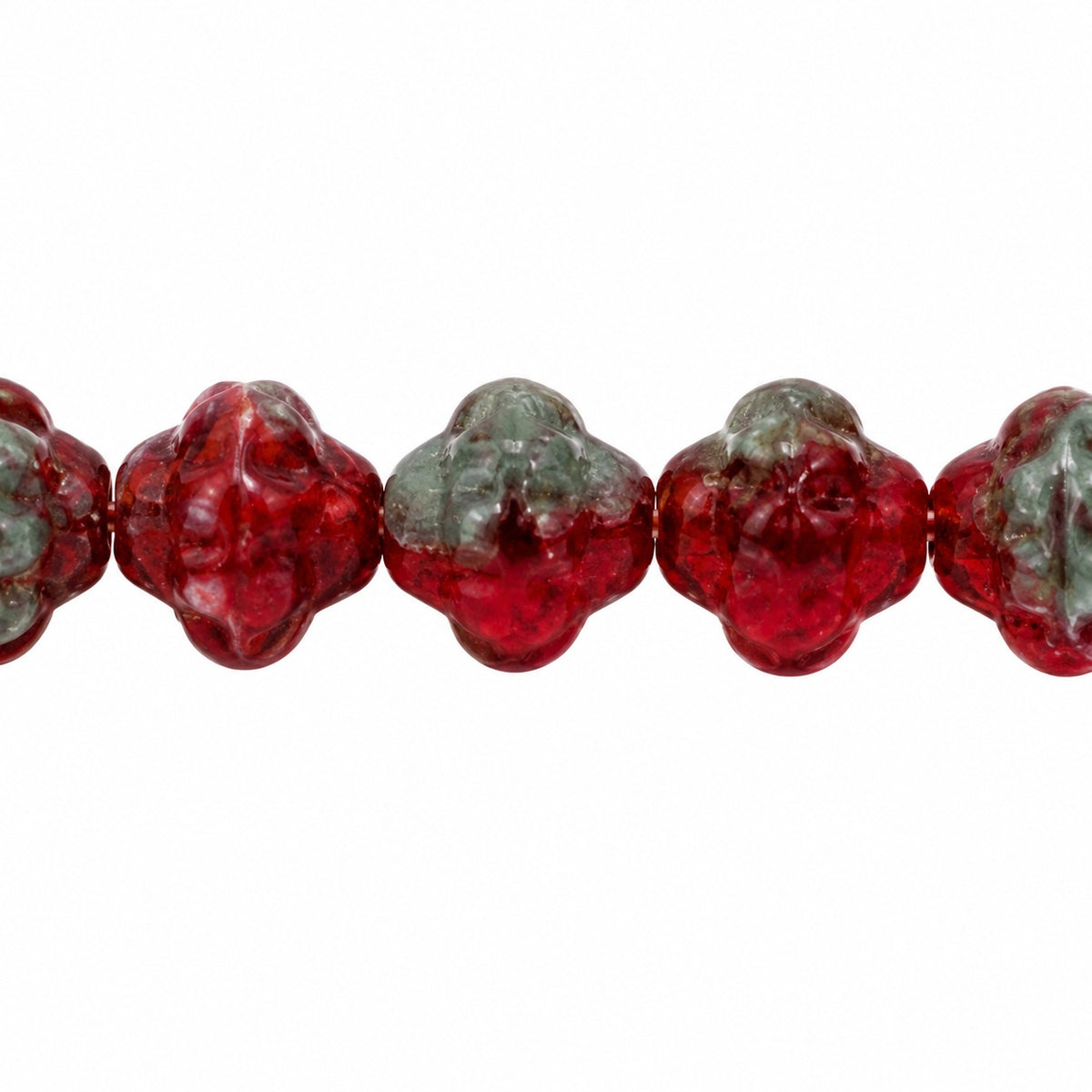 Spinner Beads, X2078 (x2078), Glass, Czech Republic