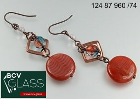 3 pcs Jewelry piece with Czech Glass Beads (OUTLET Vintage)