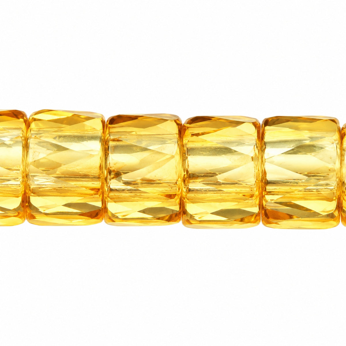 Faceted Oval Beads Special Cut, Transparent Light Topaz Yellow (10020), Glass, Czech Republic