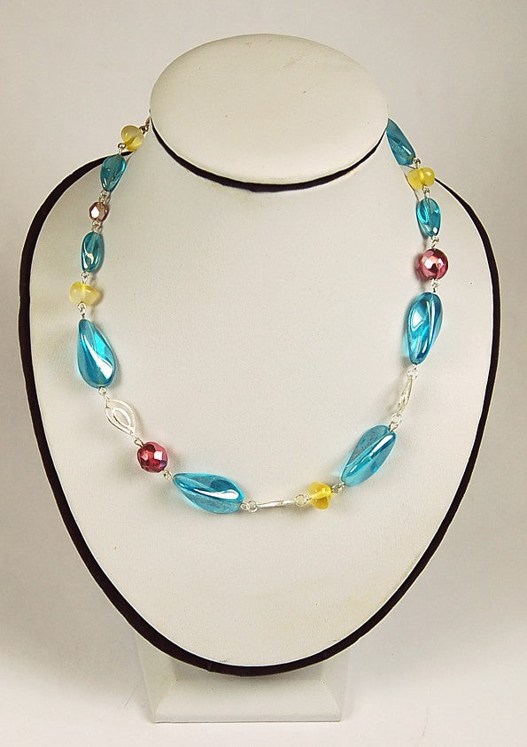 3 pcs Jewelry piece with Czech Glass Beads (OUTLET Vintage)