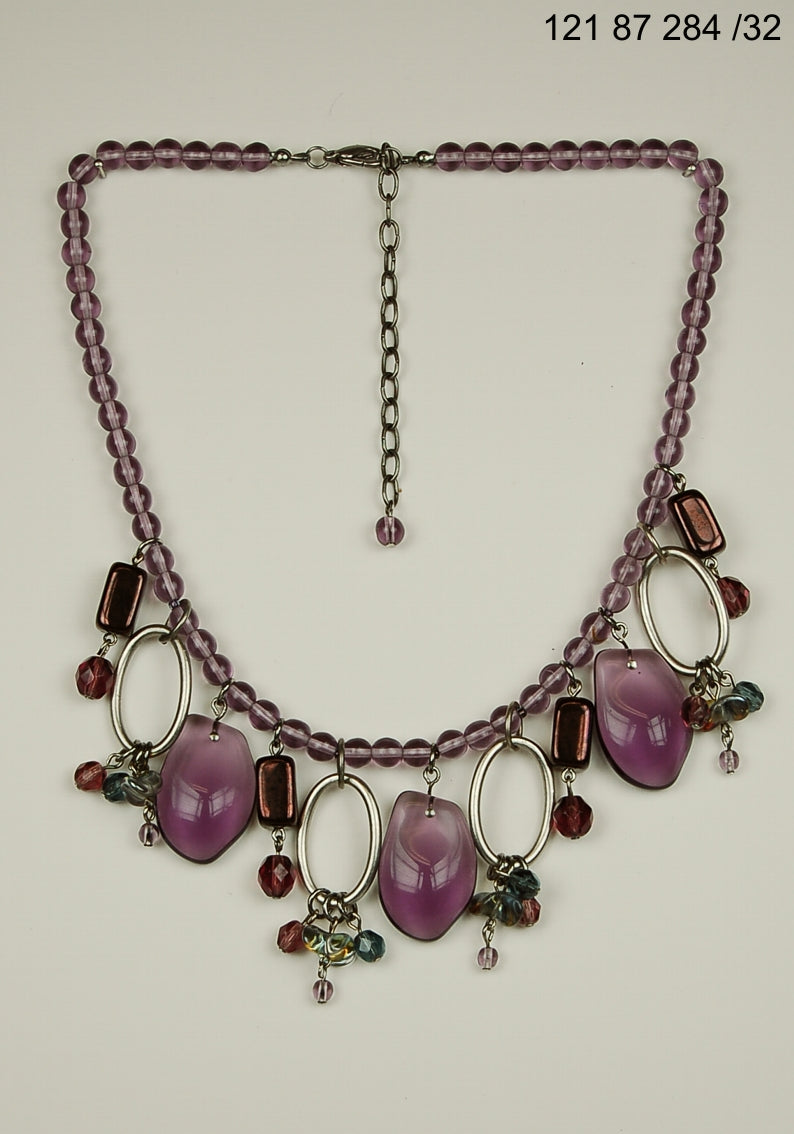 3 pcs Jewelry piece with Czech Glass Beads (OUTLET Vintage)