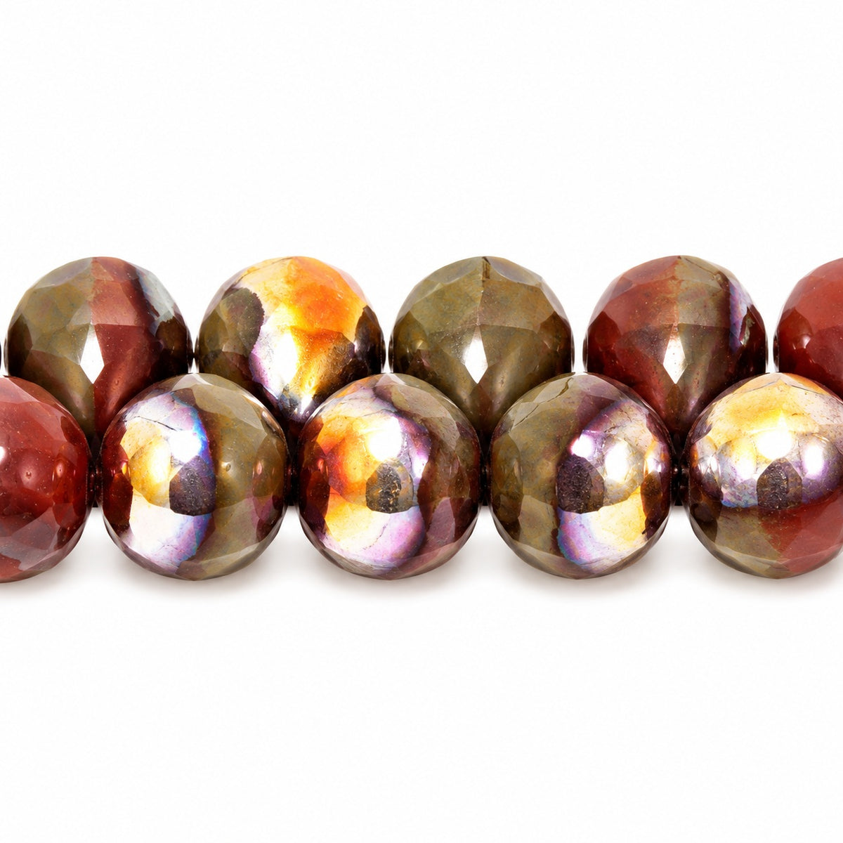 Drop Beads, X2018 Prismatic Phoenix (x2018-27104), Glass, Czech Republic