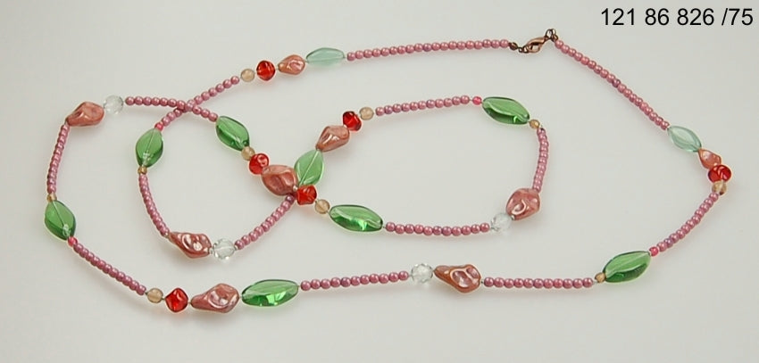 3 pcs Jewelry piece with Czech Glass Beads (OUTLET Vintage)