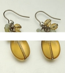 3 pcs Jewelry piece with Czech Glass Beads (OUTLET Vintage)