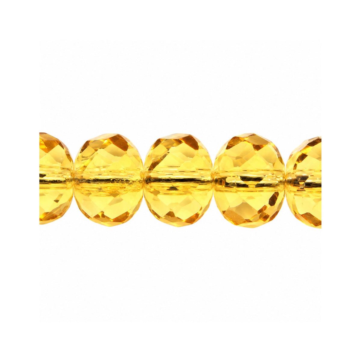 Special Cut Faceted Fire Polished Beads, Transparent Orange (10030), Glass, Czech Republic