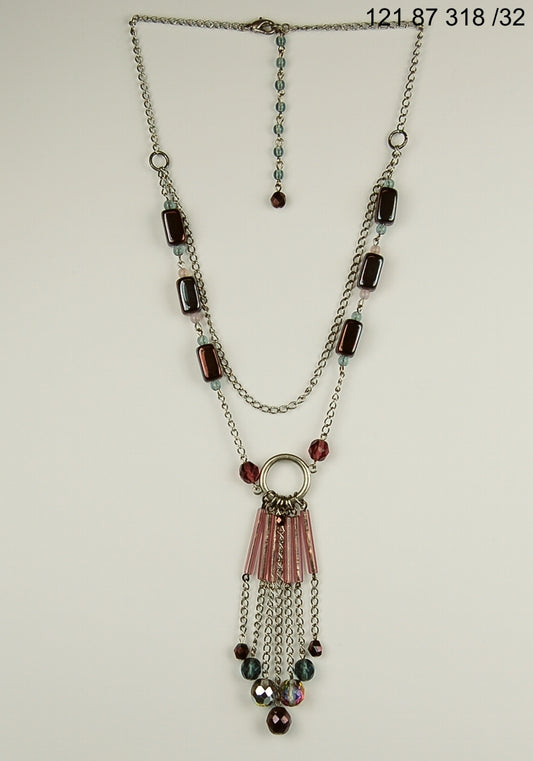 3 pcs Jewelry piece with Czech Glass Beads (OUTLET Vintage)