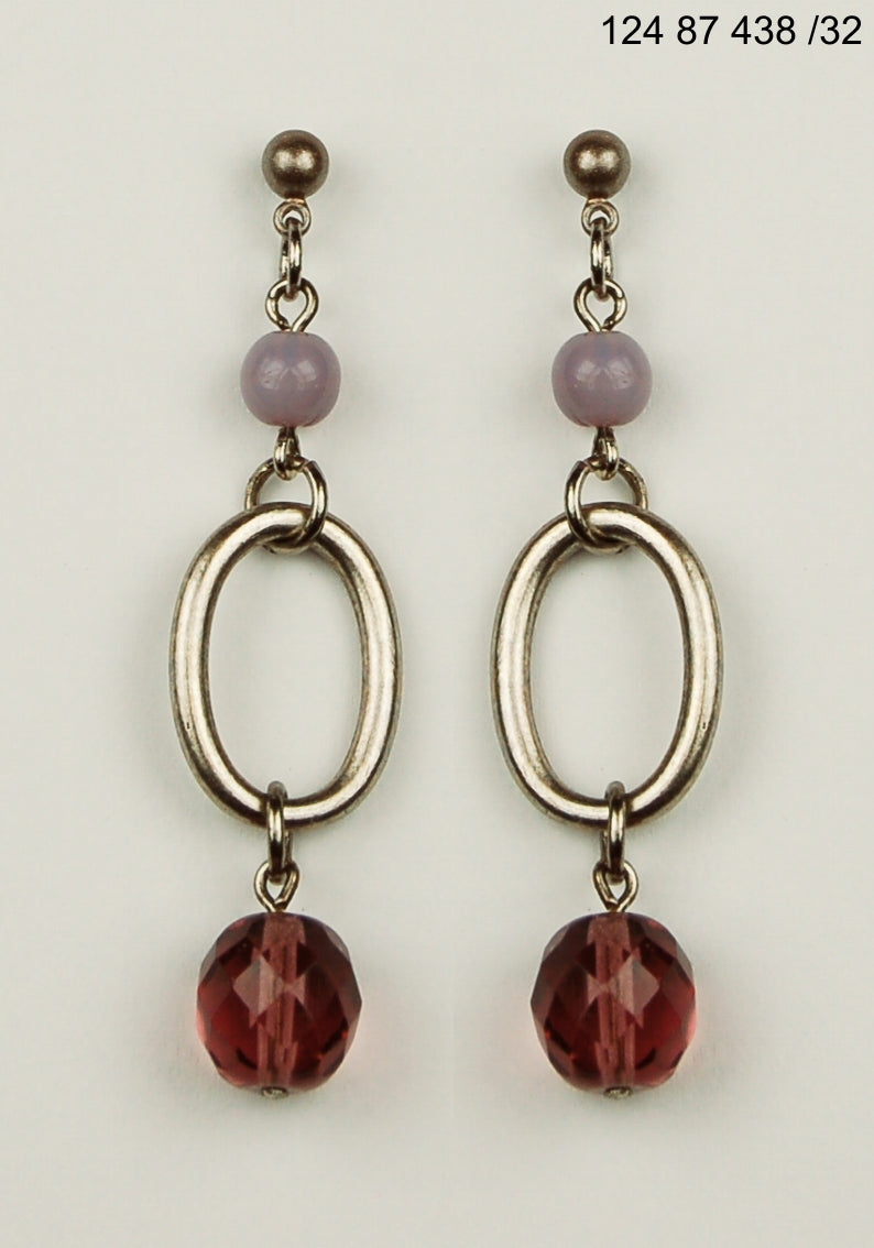 3 pcs Jewelry piece with Czech Glass Beads (OUTLET Vintage)