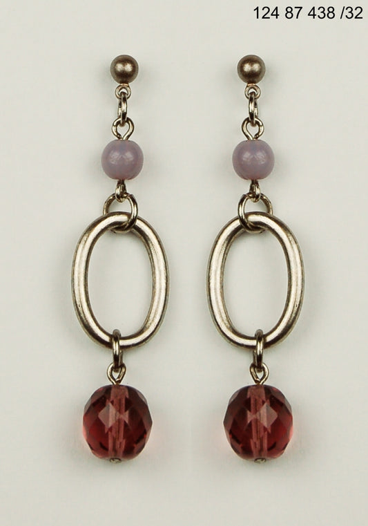 3 pcs Jewelry piece with Czech Glass Beads (OUTLET Vintage)