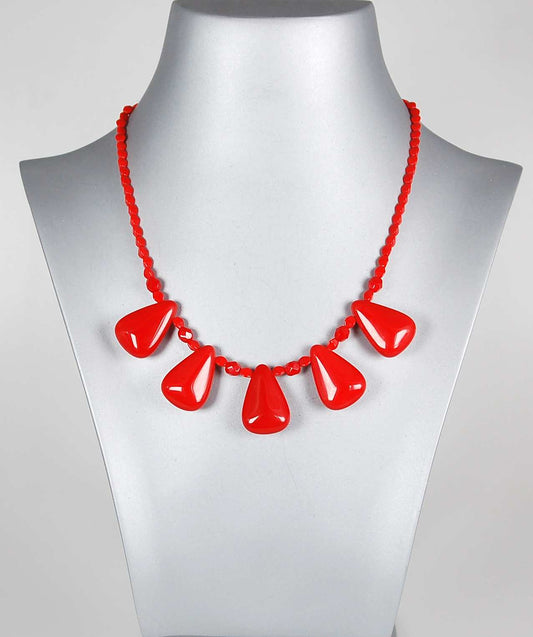 3 pcs Jewelry piece with Czech Glass Beads (OUTLET Vintage)