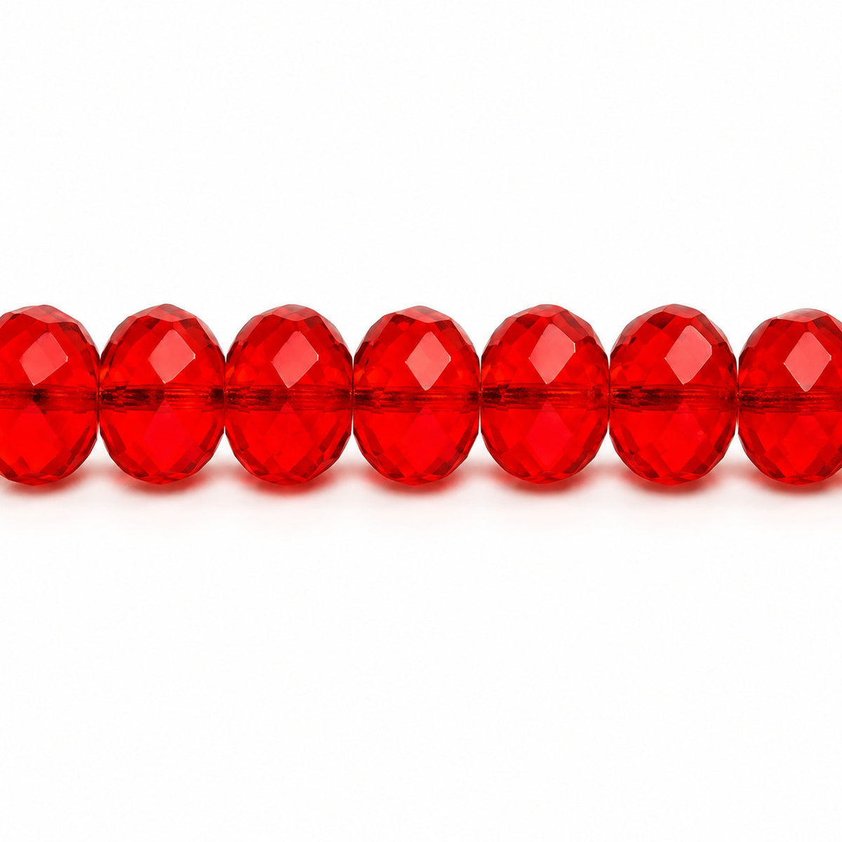 Special Cut Faceted Fire Polished Beads, Opal Orange (91230), Glass, Czech Republic